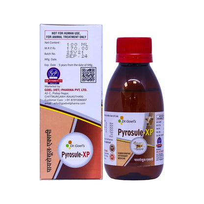PYROSULE-XP for CATTLE – 100ML To normalise Body Temperature