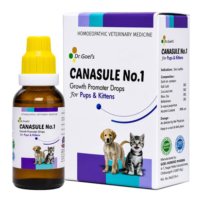 CANASULE No.1 for PUPS and KITTENS 30ml For Boosting Immunity