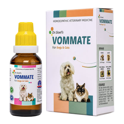VOMMATE DROPS for PETS 30ML For Vomiting complaints