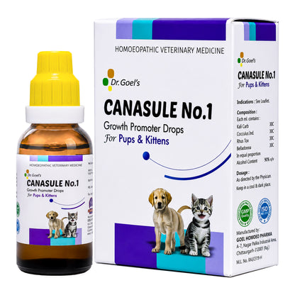 CANASULE No.1 for PUPS and KITTENS 30ml For Boosting Immunity