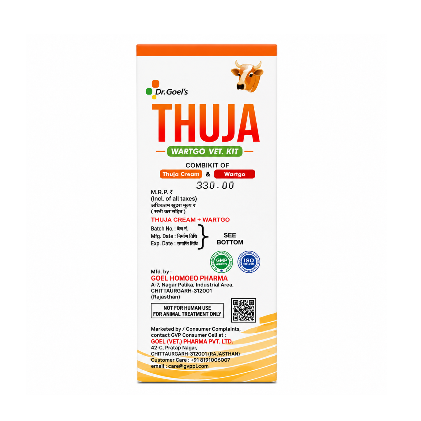 Thuja WartGo vet kit For Natural removal of Warts