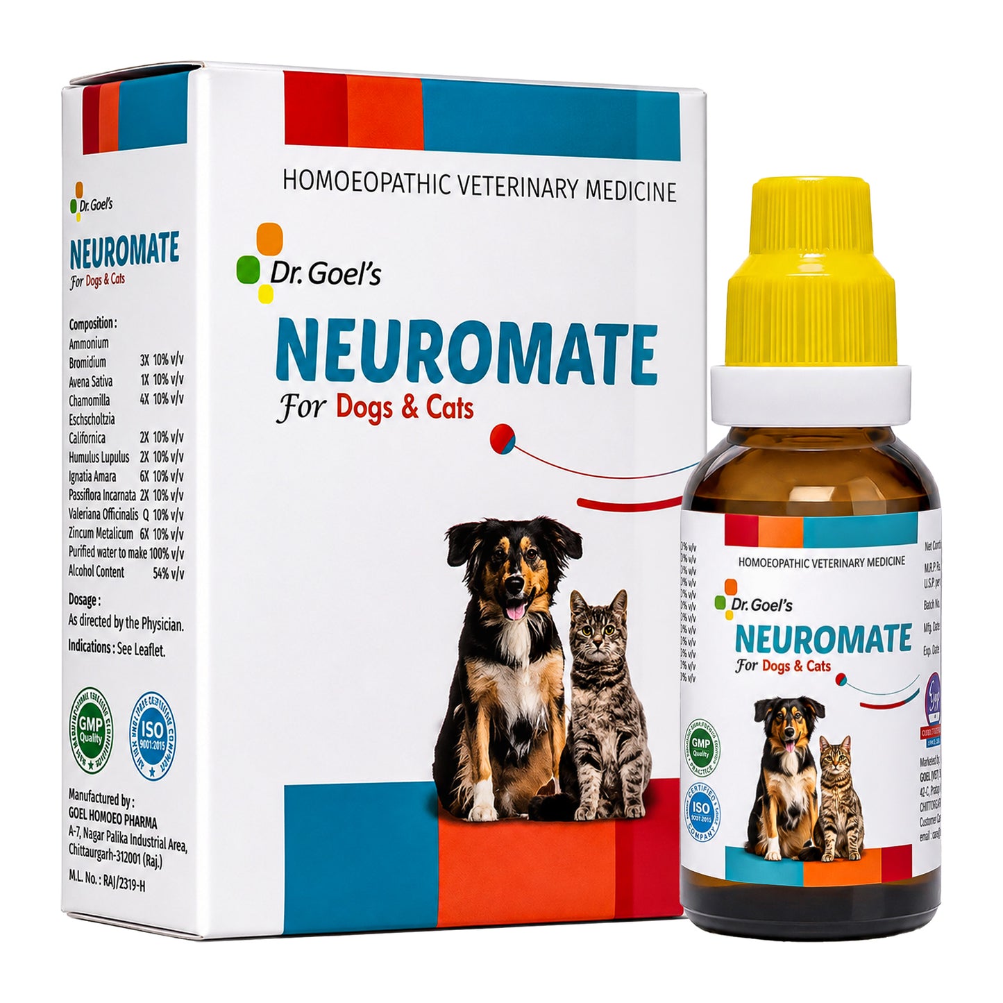 NEUROMATE for PET 30ml For Epilepsy or seizure disorder