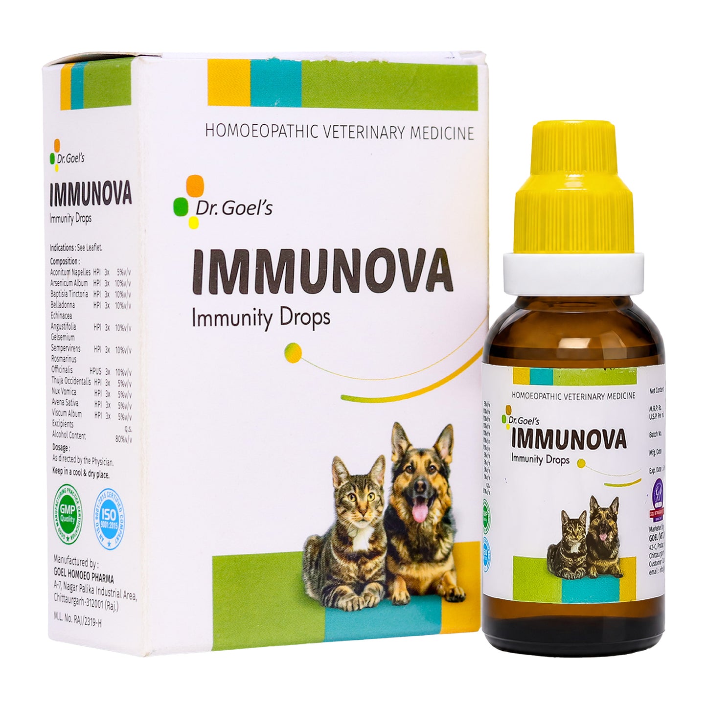 IMMUNOVA for INCREASING IMMUNITY in PETS