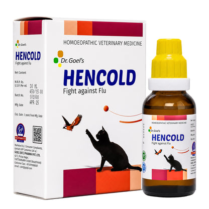 HENCOLD For Dogs and Cats To Fight Against Flu, H5N1, & Bird Flu