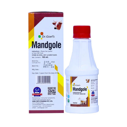 MANDGOLE for CATTLE 100 ML For Physical irritability