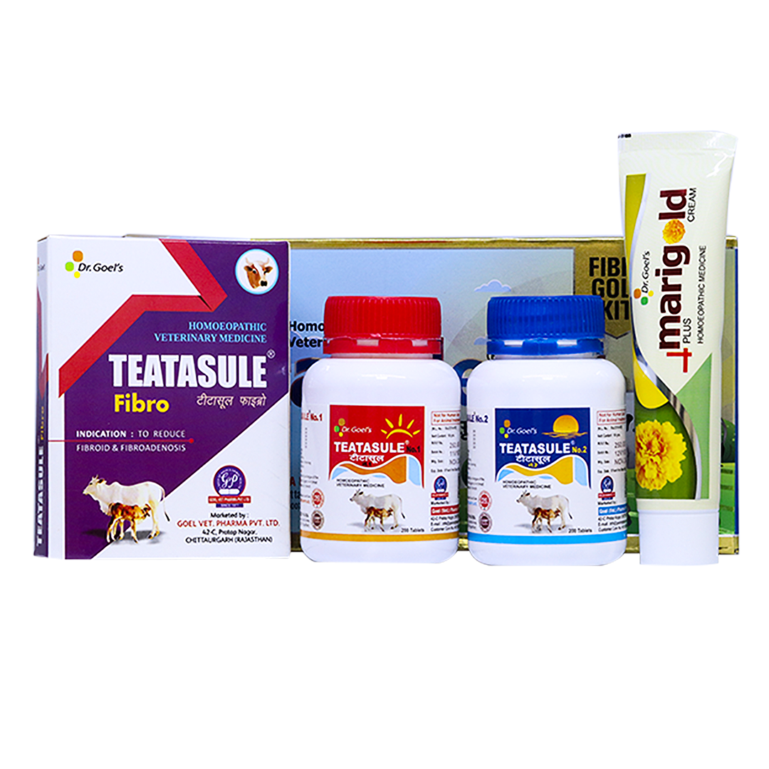 TEATASULE FIBRO GOLD KIT for Cattle For Reduction in Fibroid