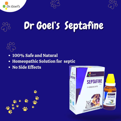 DOUBLE ACTION ON SEPSIS AND INFECTIONS Septafine + Me & My Skin & Coat (Combo)