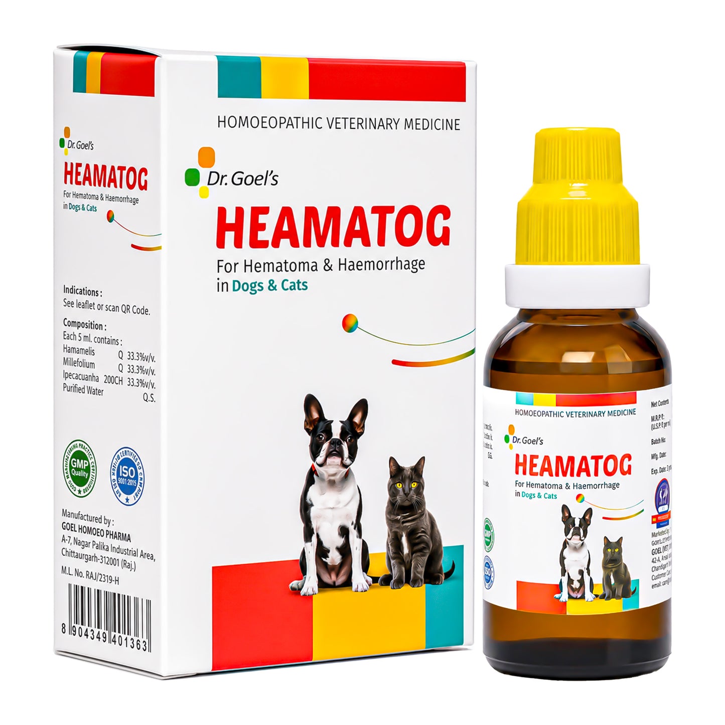 HEAMATOG For Hematoma & Haemorrhage in Dogs & Cats