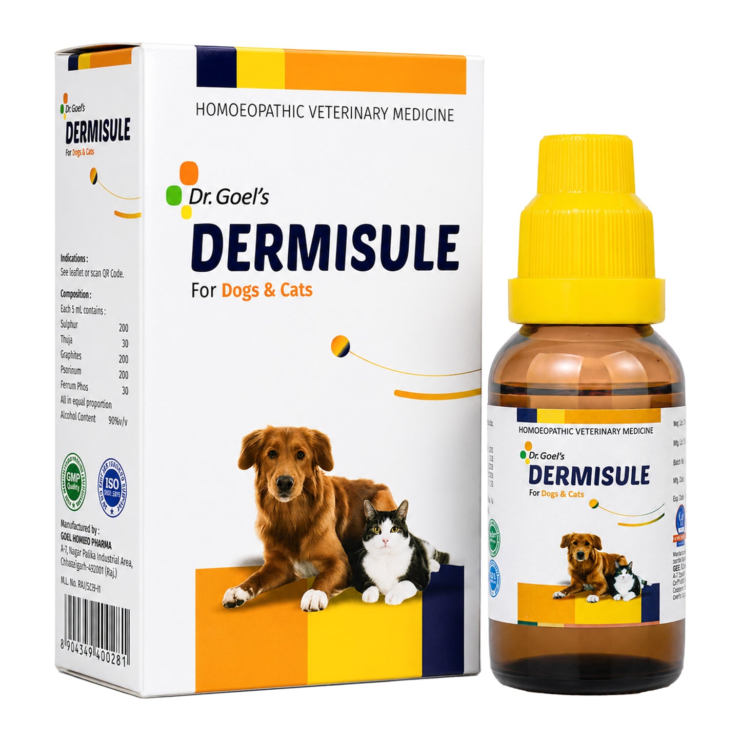 DERMISULE for PETS 30ml For Skin Infections