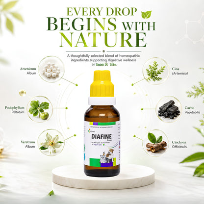 DIAFINE for PETS 20ML for Diarrhoea and PARVO