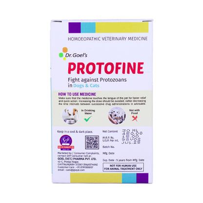 PROTOFINE Fight against Protozoans in Dogs & Cats