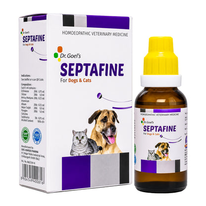 SEPTAFINE DROPS for PETS 30ML for Sepsis or absus