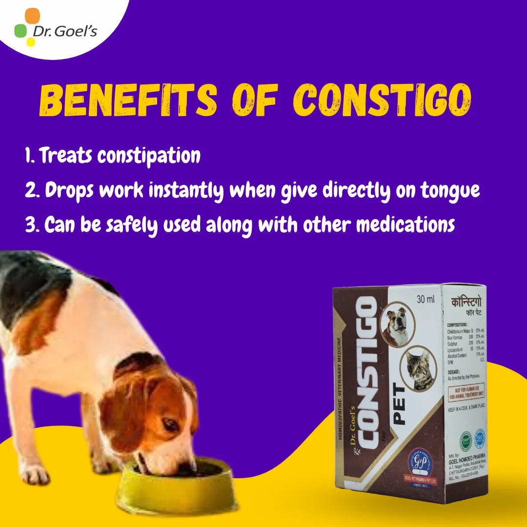 CONSTIGO for PETS 30ML For Constipation Problems