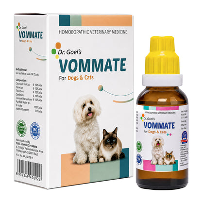 VOMMATE DROPS for PETS 30ML For Vomiting complaints