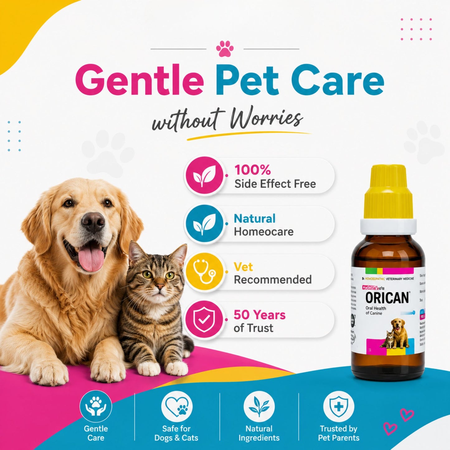 ORICAN FOR ORAL HEALTH IN DOG AND CAT