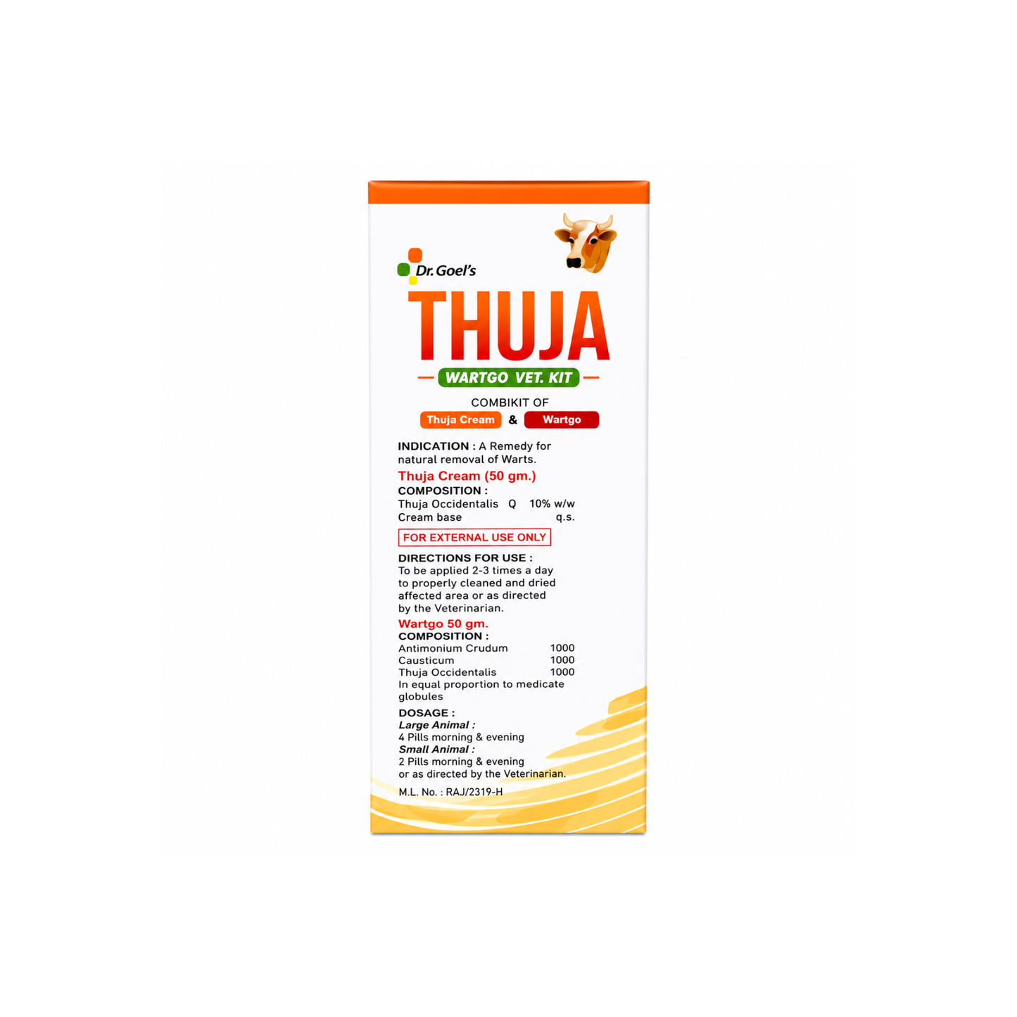 Thuja WartGo vet kit For Natural removal of Warts