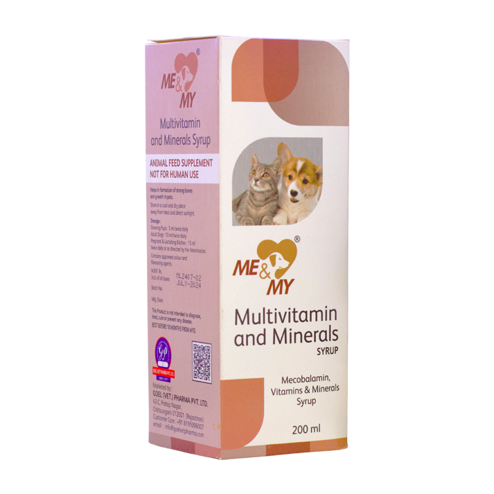 Multivitamins and Minerals Supplement for Pets | Energy Booster