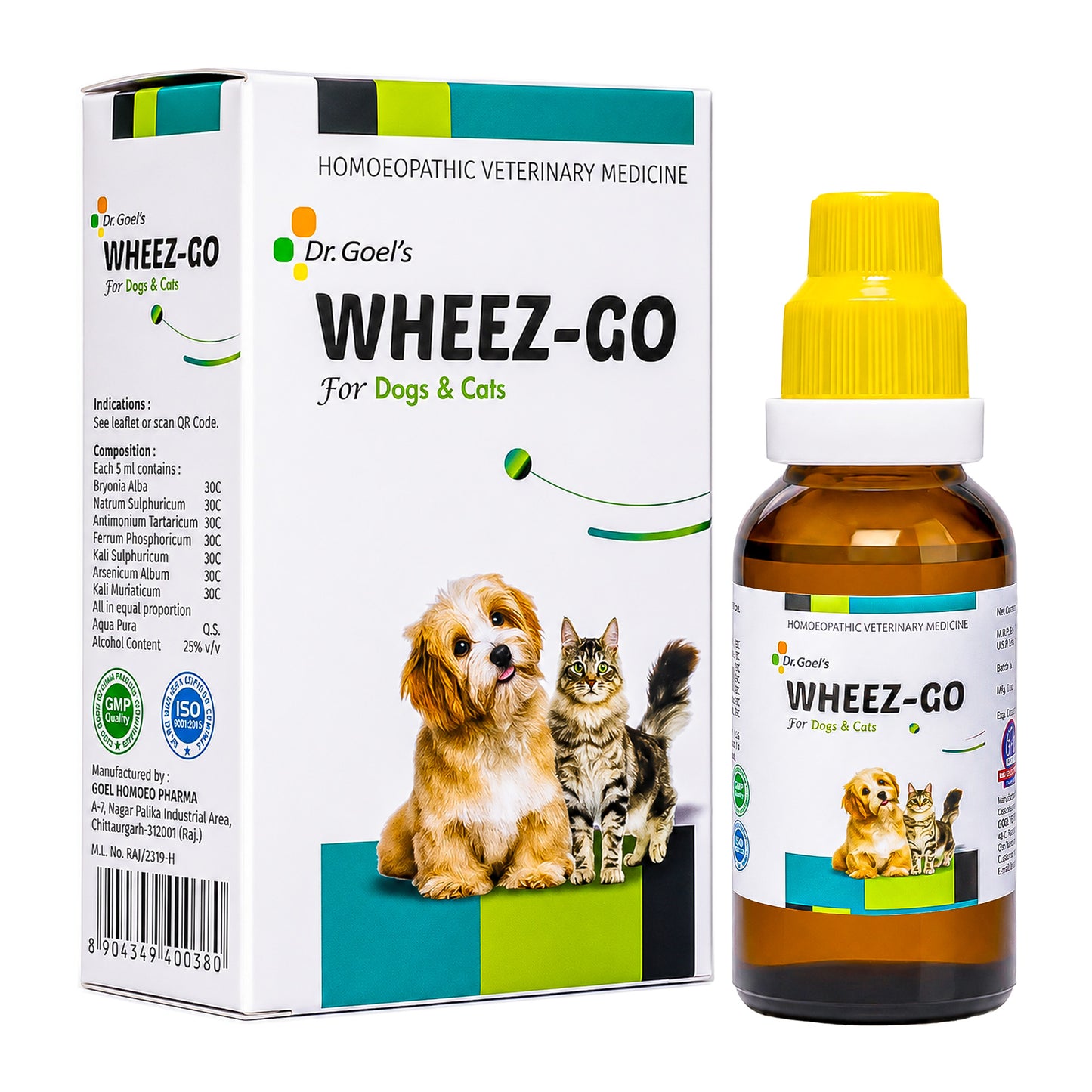 WHEEZ-GO for Pet 30ml For Cough and Cold