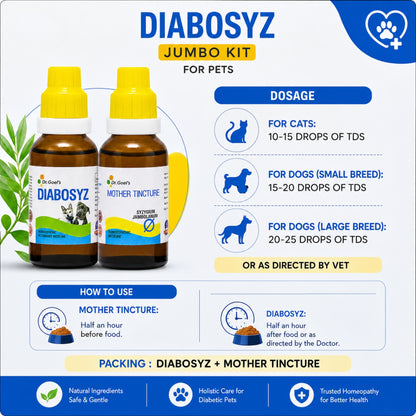 DIABOSYZ JUMBO KIT for PETS 30ML For Diabetes
