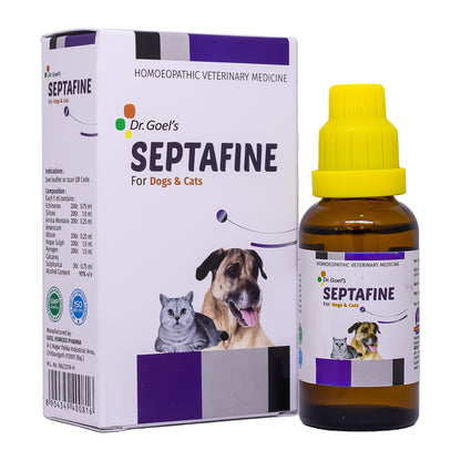 SEPTAFINE DROPS for PETS 30ML for Sepsis or absus