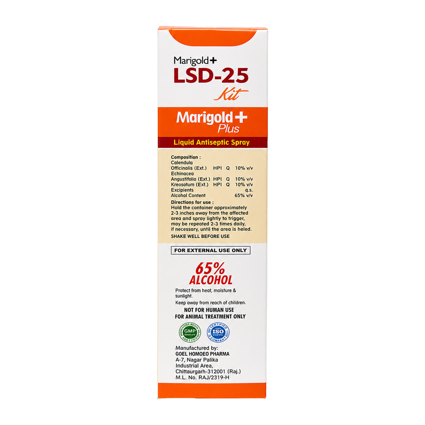 Homeonest Marigold+ LSD-25 Kit For lumpy skin disease