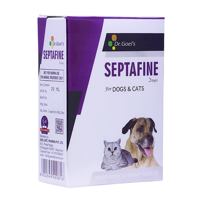 SEPTAFINE DROPS for PETS 30ML for Sepsis or absus