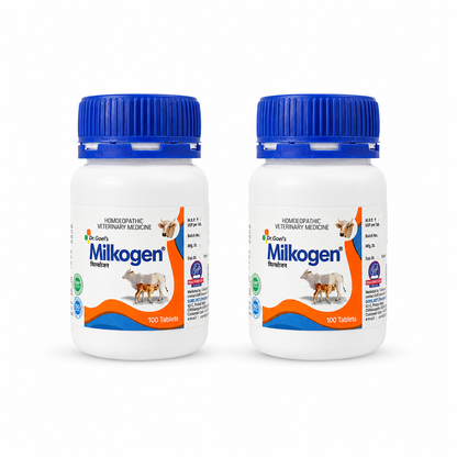 MILKOGEN for CATTLE 100 Tablets To Increase Milk In Natural Way
