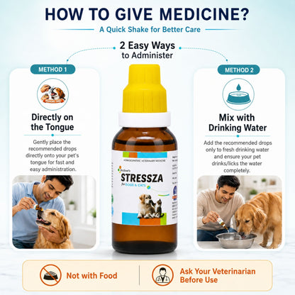 STRESSZA for Pets 30ml For Stress and Anxiety