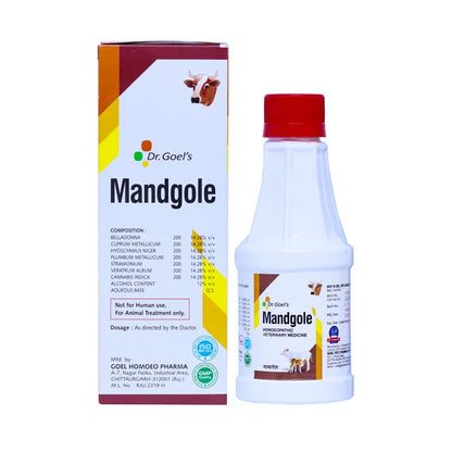 MANDGOLE for CATTLE 100 ML For Physical irritability