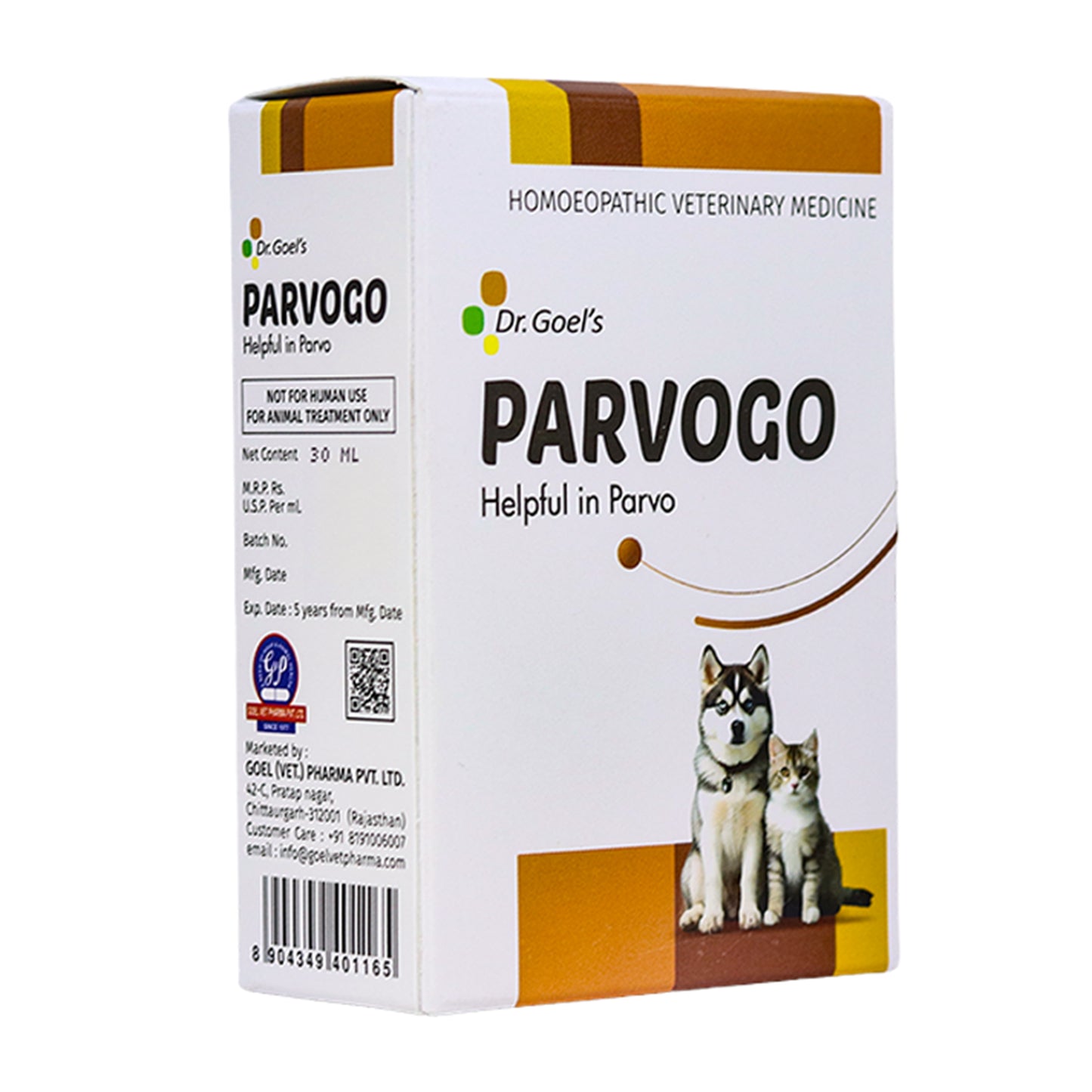 PARVOGO for PARVO VIRUS in DOG and CAT