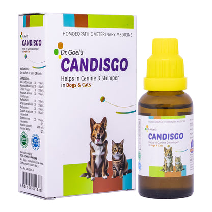 CANDISGO Helps in Canine Distemper in Dogs & Cats