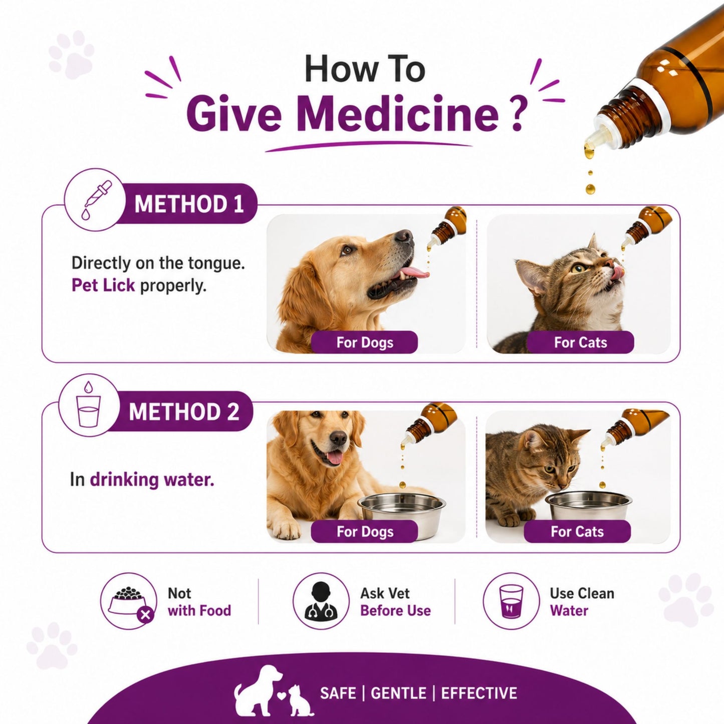 TRUMATE DROPS for PETS 20ML for Injury, Sprain, Trauma, Ear Hematoma
