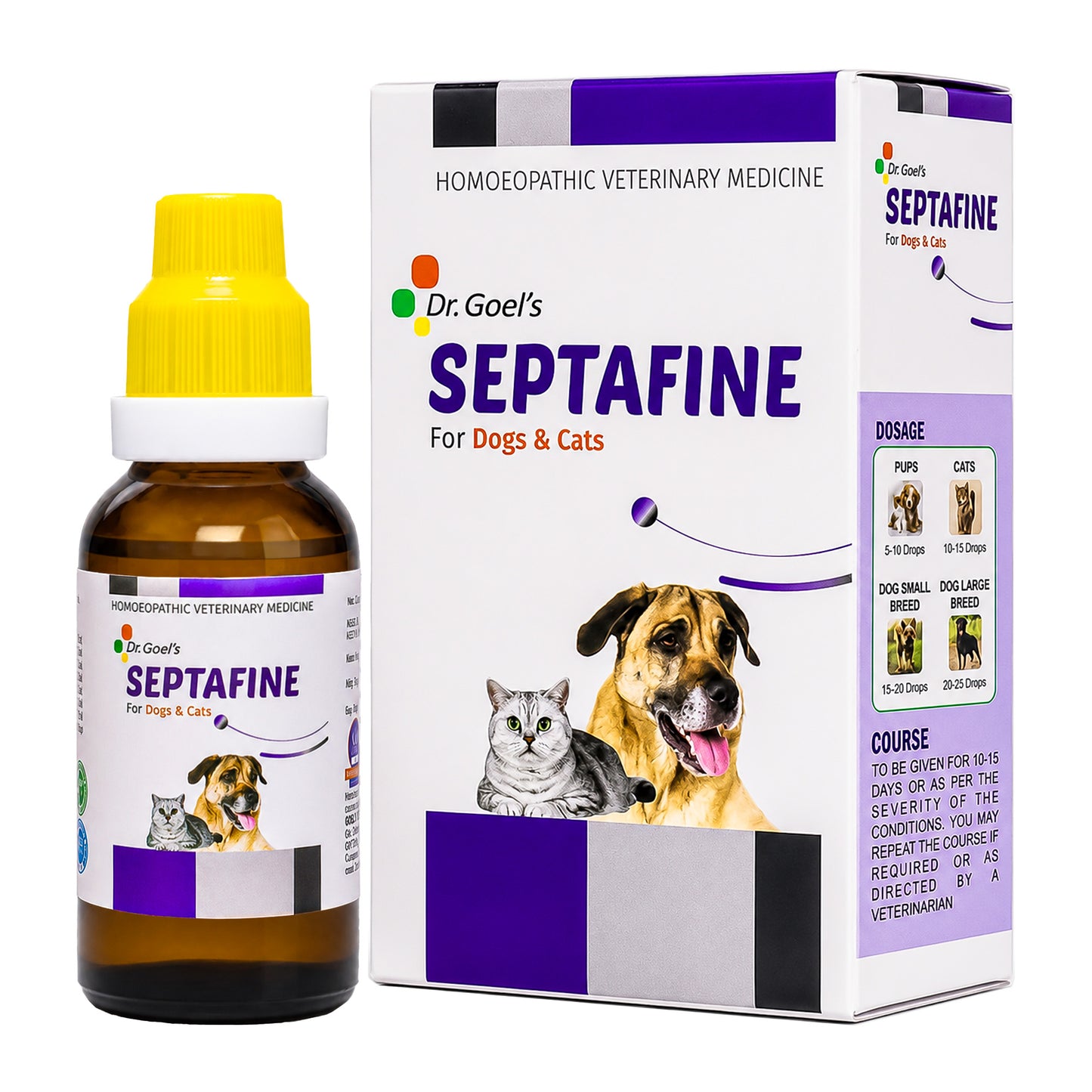 SEPTAFINE DROPS for PETS 30ML for Sepsis or absus
