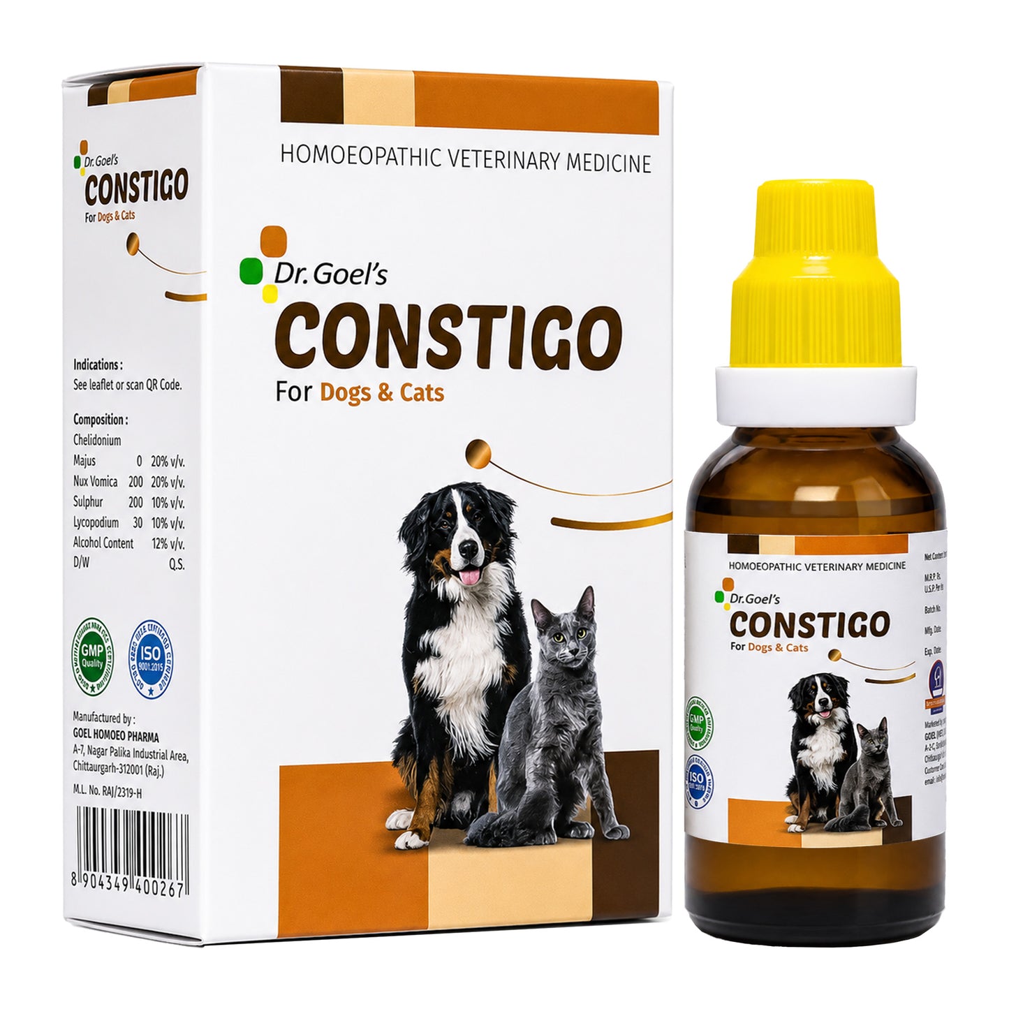 CONSTIGO for PETS 30ML For Constipation Problems