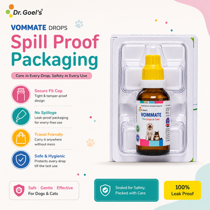 VOMMATE DROPS for PETS 30ML For Vomiting complaints