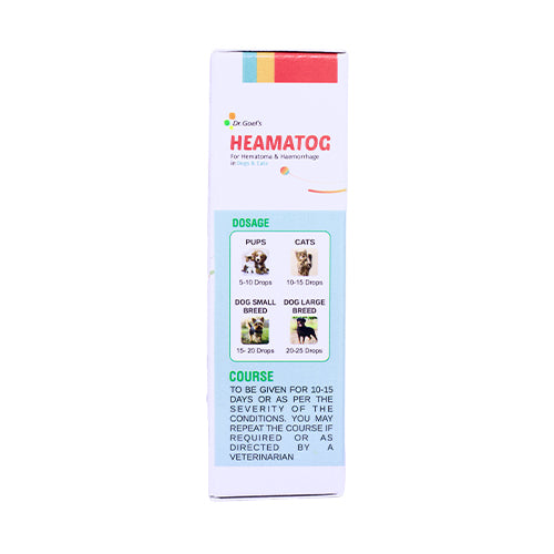 HEAMATOG For Hematoma & Haemorrhage in Dogs & Cats