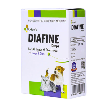 DIAFINE for PETS 20ML for Diarrhoea and PARVO