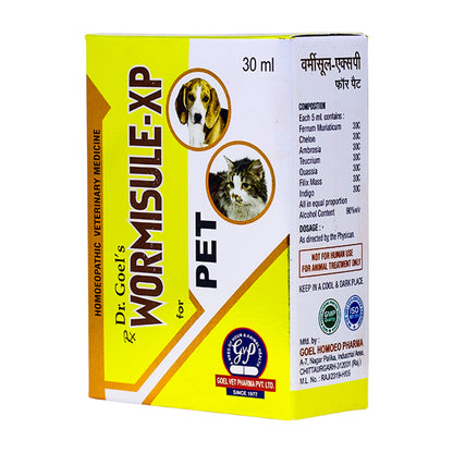 WORMISULE XP for PET 30ml For Natural Deworming