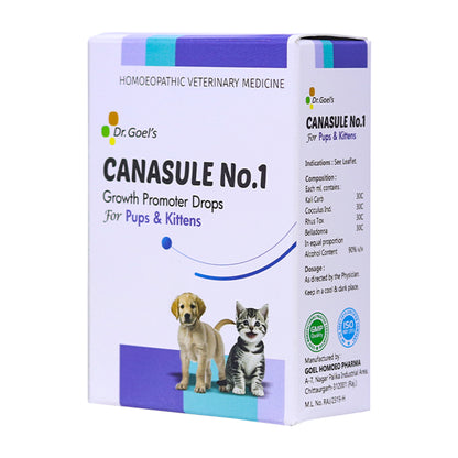 CANASULE No.1 for PUPS and KITTENS 30ml For Boosting Immunity