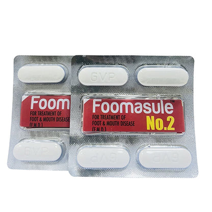 FOOMASULE No. 2 for CATTLE For Treatment of FMD