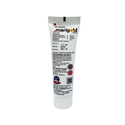 MARIGOLD + CREAM To reduce Inflammation, cracks, wounds