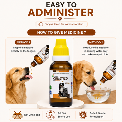 CONSTIGO for PETS 30ML For Constipation Problems