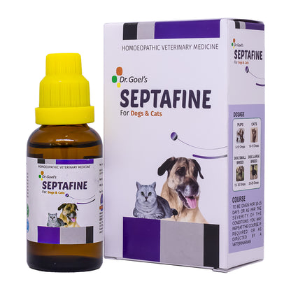 SEPTAFINE DROPS for PETS 30ML for Sepsis or absus