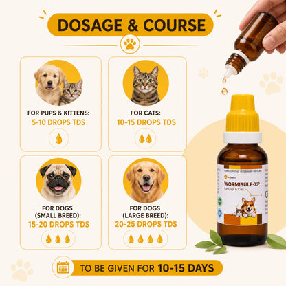 WORMISULE XP for PET 30ml For Natural Deworming