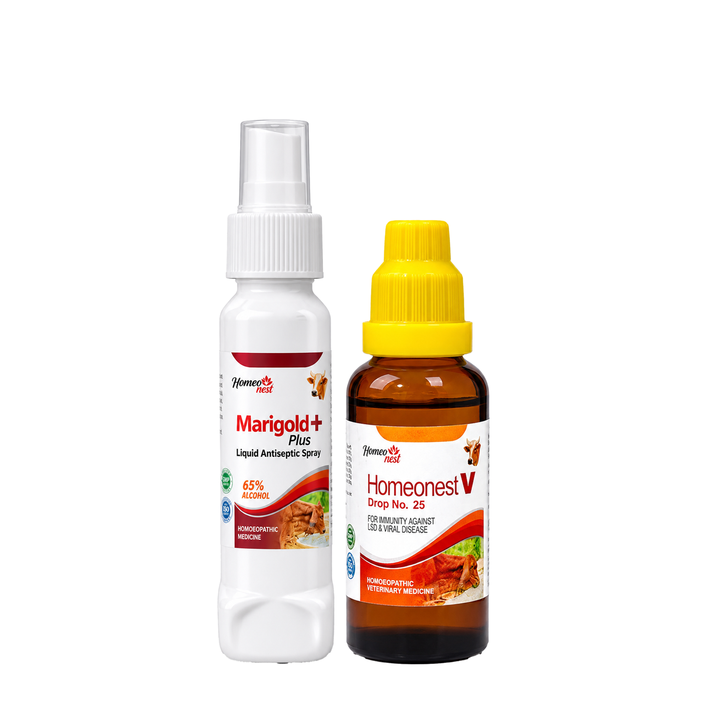 Homeonest Marigold+ LSD-25 Kit For lumpy skin disease