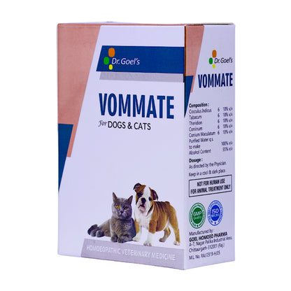 VOMMATE DROPS for PETS 30ML For Vomiting complaints