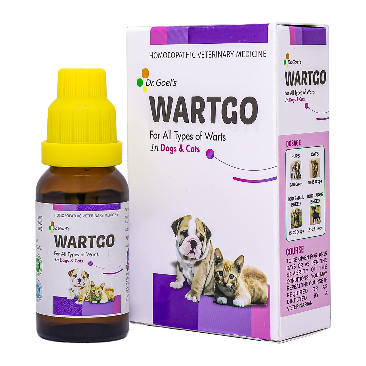 WARTGO DROPS for PETS | For Removal of Warts