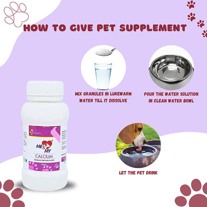 Me and My CALCIUM 100 GM For Calcium Supplementation in Pets