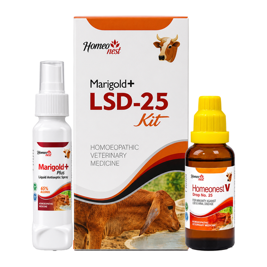 Homeonest Marigold+ LSD-25 Kit For lumpy skin disease