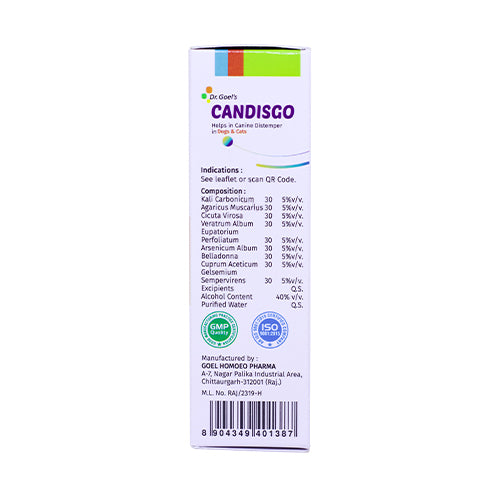 CANDISGO Helps in Canine Distemper in Dogs & Cats